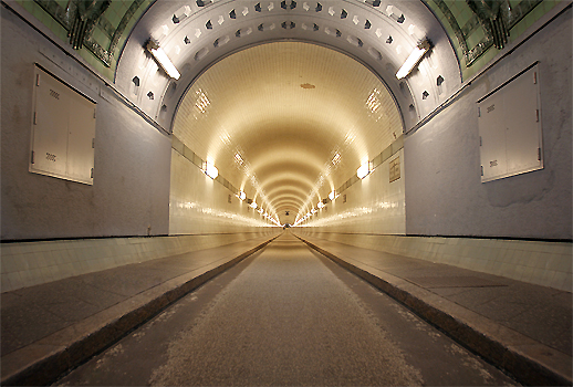 Portfolio - Städte, Hamburg, alter Elbtunnel